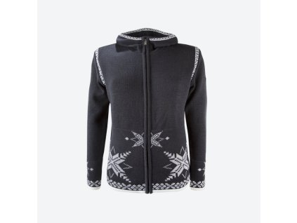 KAMA 5010 dámsky merino sveter, sivá farba