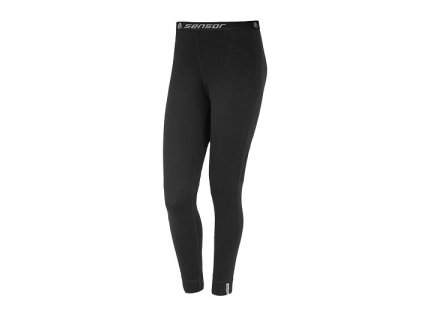 SENSOR MERINO ACTIVE dámske spodky čierne