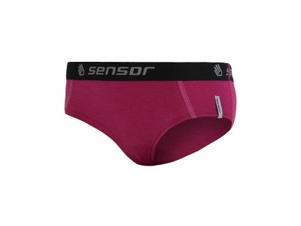 SENSOR MERINO ACTIVE dámske nohavičky lila
