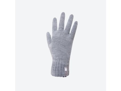 KAMA R101 pletené merino rukavice, sivé
