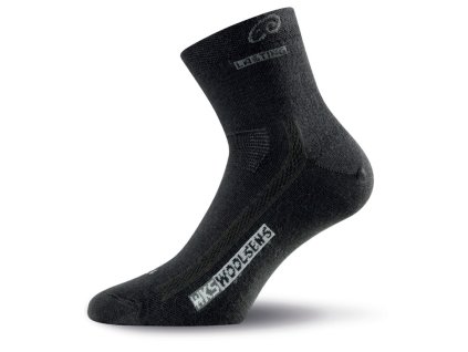 LASTING merino ponožky WKS čierne