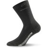 LASTING merino ponožky WXL, čierna