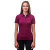 SENSOR MERINO ACTIVE dámske tričko s krátkym rukávom, lila