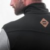 SENSOR MERINO EXTREME pánska vesta, čierna