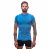 SENSOR MERINO ACTIVE pánske tričko s krátkým rukávom, modrá
