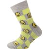 LASTING detské merino ponožky TJE, žltá