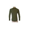 SENSOR MERINO DF CAMP pánske tričko s dlhým rukávom safari, zelená