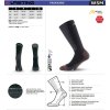 LASTING merino ponožky WinterSki&Hike WSM zelené