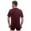 SENSOR MERINO AIR PT SUMMIT pánske tričko s krátkým rukávom, port red