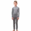 SENSOR MERINO ACTIVE SET juniorské tričko s dlhým rukávom+spodky, lila