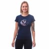 SENSOR MERINO ACTIVE PT FOX dámske tričko, tmavomodrá