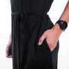 SENSOR MERINO ACTIVE dámske šaty čierne
