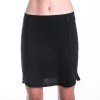SENSOR MERINO ACTIVE dámska sukňa, čierna