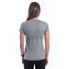 SENSOR MERINO ACTIVE PT FOX dámske tričko s krátkym rukávom, šedá