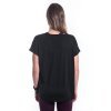 SENSOR MERINO AIR traveller dámske tričko s krátkym rukávom, čierna