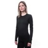 SENSOR MERINO AIR dámske tričko s dlhým rukávom, čierna
