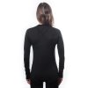 SENSOR MERINO AIR dámske tričko s dlhým rukávom, čierna