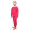 SENSOR MERINO AIR SET detské tričko s dlhým rukávom+šortky, magenta