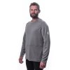 SENSOR MERINO UPPER traveller pánska mikina, šedá