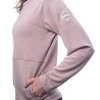 SENSOR MERINO UPPER traveller dámska mikina, dusty ružová