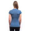 SENSOR MERINO AIR dámske tričko s krátkym rukávom, riviera blue