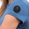 SENSOR MERINO AIR dámske tričko s krátkym rukávom, riviera blue