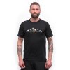 SENSOR MERINO AIR RJ EVEREST pánske tričko s krátkým rukávom, čierna