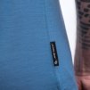 SENSOR MERINO AIR EARTH pánske tričko s krátkým rukávom, riviera blue