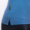 SENSOR MERINO AIR HILLS dámske tričko s krátkým rukávom, riviera blue