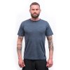 SENSOR MERINO LITE pánske tričko, mottled blue