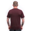 SENSOR MERINO BLEND ELEMENTS pánske tričko, port red