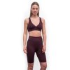 SENSOR INFINITY ECO dámske legíny biker shorts, port red