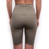 SENSOR INFINITY ECO dámske legíny biker shorts stone, šedá