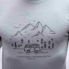 SENSOR MERINO ACTIVE PT VAN LIFE pánske tričko s dlhým rukávom, šedá