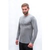SENSOR MERINO ACTIVE PT VAN LIFE pánske tričko s dlhým rukávom, šedá