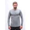 SENSOR MERINO ACTIVE PT VAN LIFE pánske tričko s dlhým rukávom, šedá