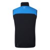 PROGRESS TORSTEN VEST pánska hybridná vesta s merino vlnou, čierna/modrá (Veľkosť XXL)