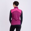 PROGRESS TARJA VEST dámska hybridná vesta s merino vlnou, červená/ružová (Veľkosť XL)