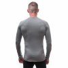 SENSOR MERINO ACTIVE pánske tričko s dlhým rukávom, svetlo-šedá