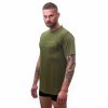 SENSOR MERINO ACTIVE PT TRACK pánske tričko s krátkým rukávom, safari