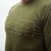 SENSOR MERINO ACTIVE PT TRACK pánske tričko s dlhým rukávom, safari