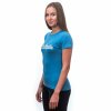SENSOR MERINO ACTIVE PT MOUNTAINS dámske tričko s krátkym rukávom, modré (Veľkosť XL)