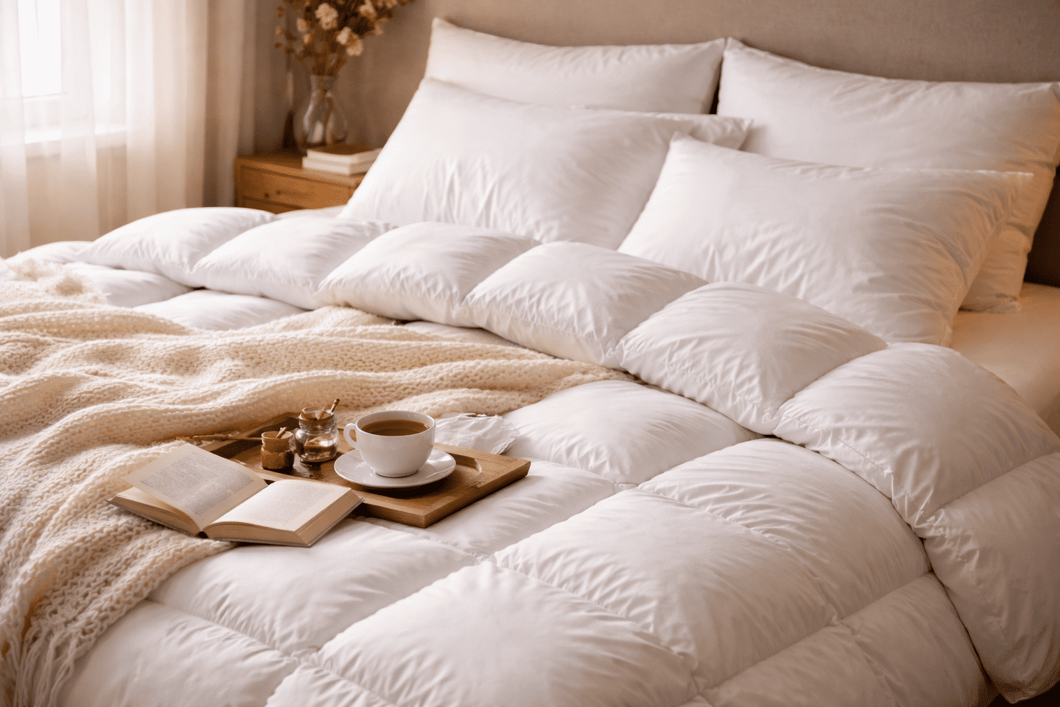 Jak vybrat přikrývku proti nočnímu pocení