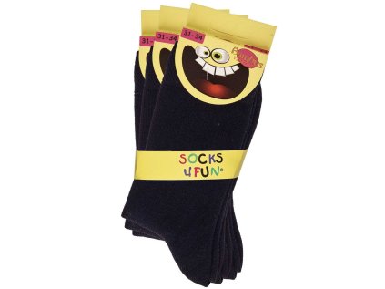 detske bambusove ponozky 3ks v baleni cerne2 (2)