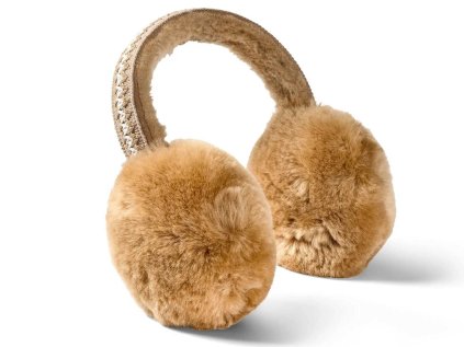 klapky na usi alpaka kozesina hnede
