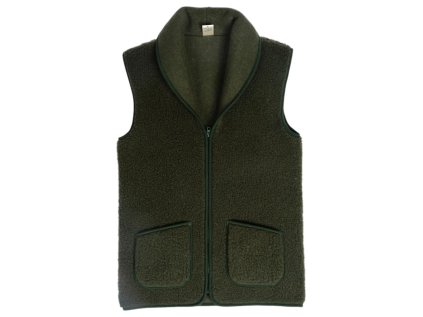 vesta vlnena merino myslivecka zelena