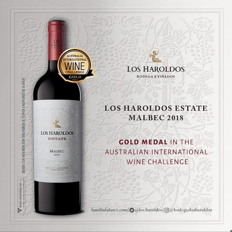 Los Haroldos Estate Malbec 2022, 750ml