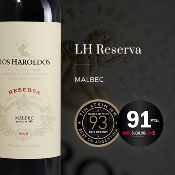 Los Haroldos Reserva Malbec 2021, 750ml