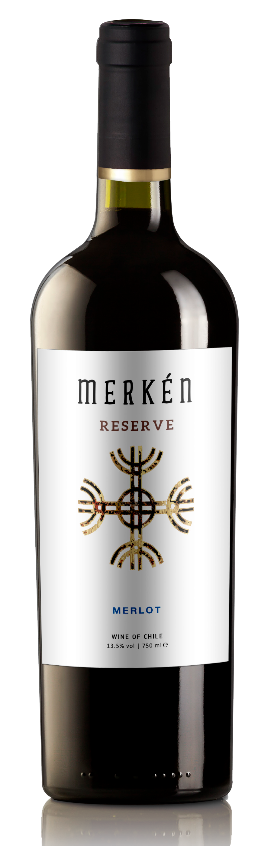 Merkén Merlot Reserva 2022, 750ml