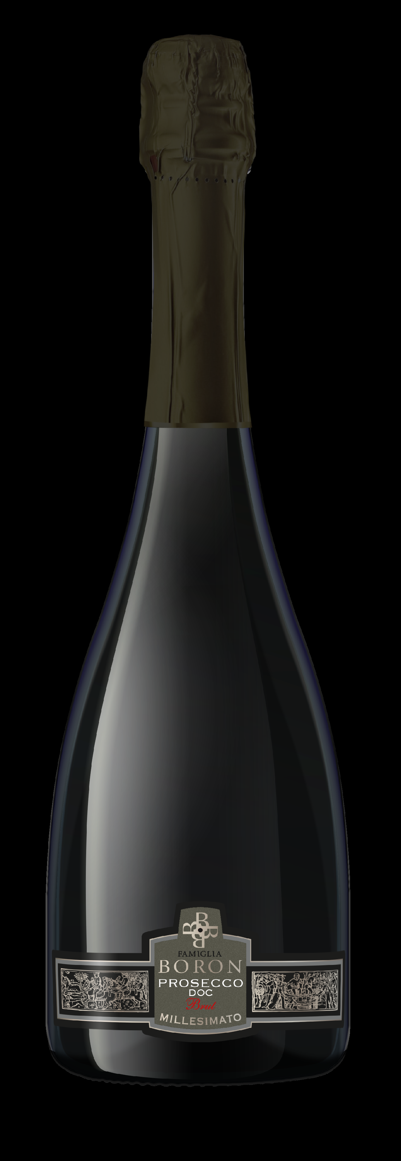 Boron Prosecco DOC Millesimato BRUT 2022, 750ml